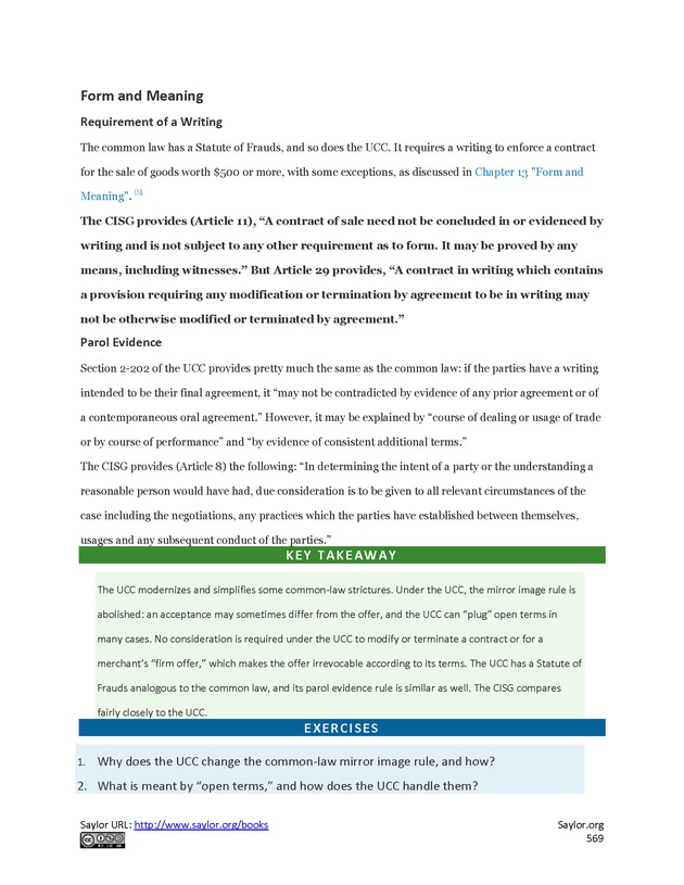 Business Law and the Legal Environment - Page 569